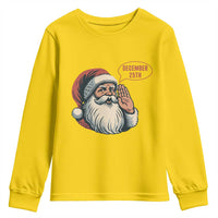 Funny Santa Christmas December 25 Youth Sweatshirt - Wonder Print Shop