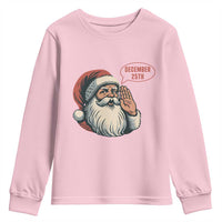 Funny Santa Christmas December 25 Youth Sweatshirt - Wonder Print Shop