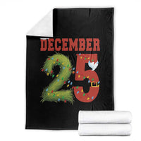 Christmas December 25 Throw Blanket Family Holiday Xmas - Wonder Print Shop