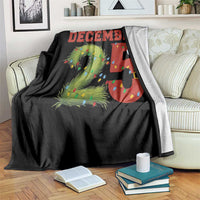 Christmas December 25 Throw Blanket Family Holiday Xmas - Wonder Print Shop