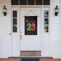 Christmas December 25 Garden Flag Family Holiday Xmas - Wonder Print Shop