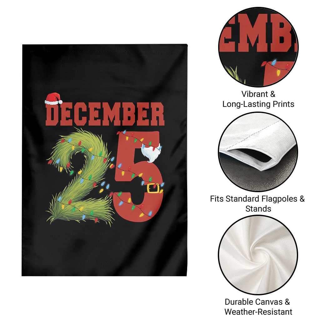 Christmas December 25 Garden Flag Family Holiday Xmas - Wonder Print Shop