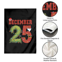 Christmas December 25 Garden Flag Family Holiday Xmas - Wonder Print Shop