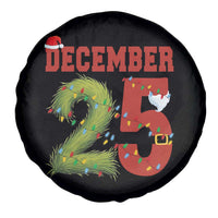 Christmas December 25 Spare Tire Cover Family Holiday Xmas - Wonder Print Shop
