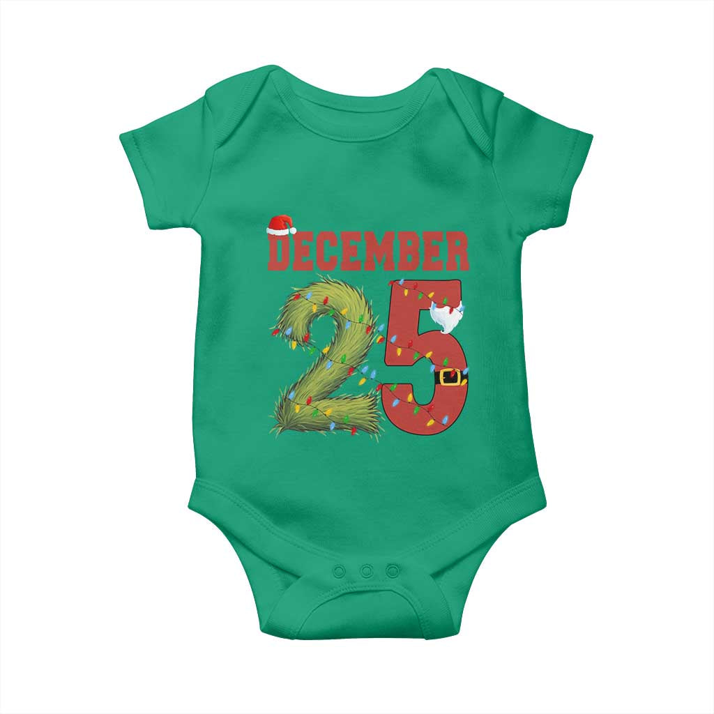 Christmas December 25 Baby Onesie Family Holiday Xmas - Wonder Print Shop