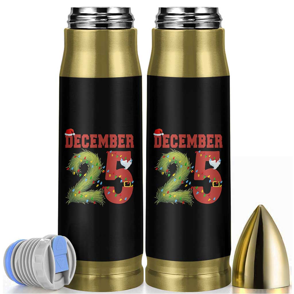 Christmas December 25 Bullet Tumbler Family Holiday Xmas - Wonder Print Shop