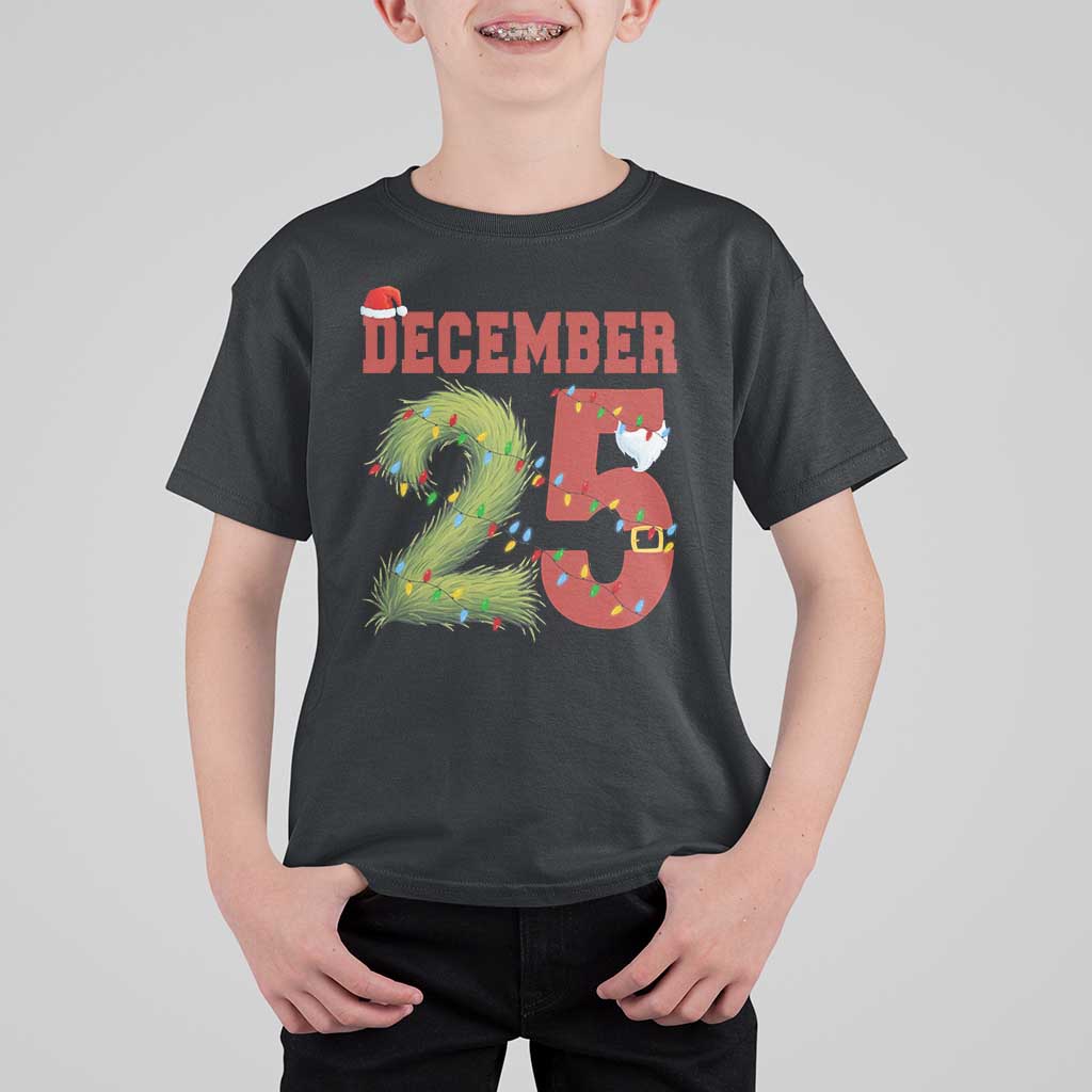 Christmas December 25 T Shirt For Kid Family Holiday Xmas - Wonder Print Shop