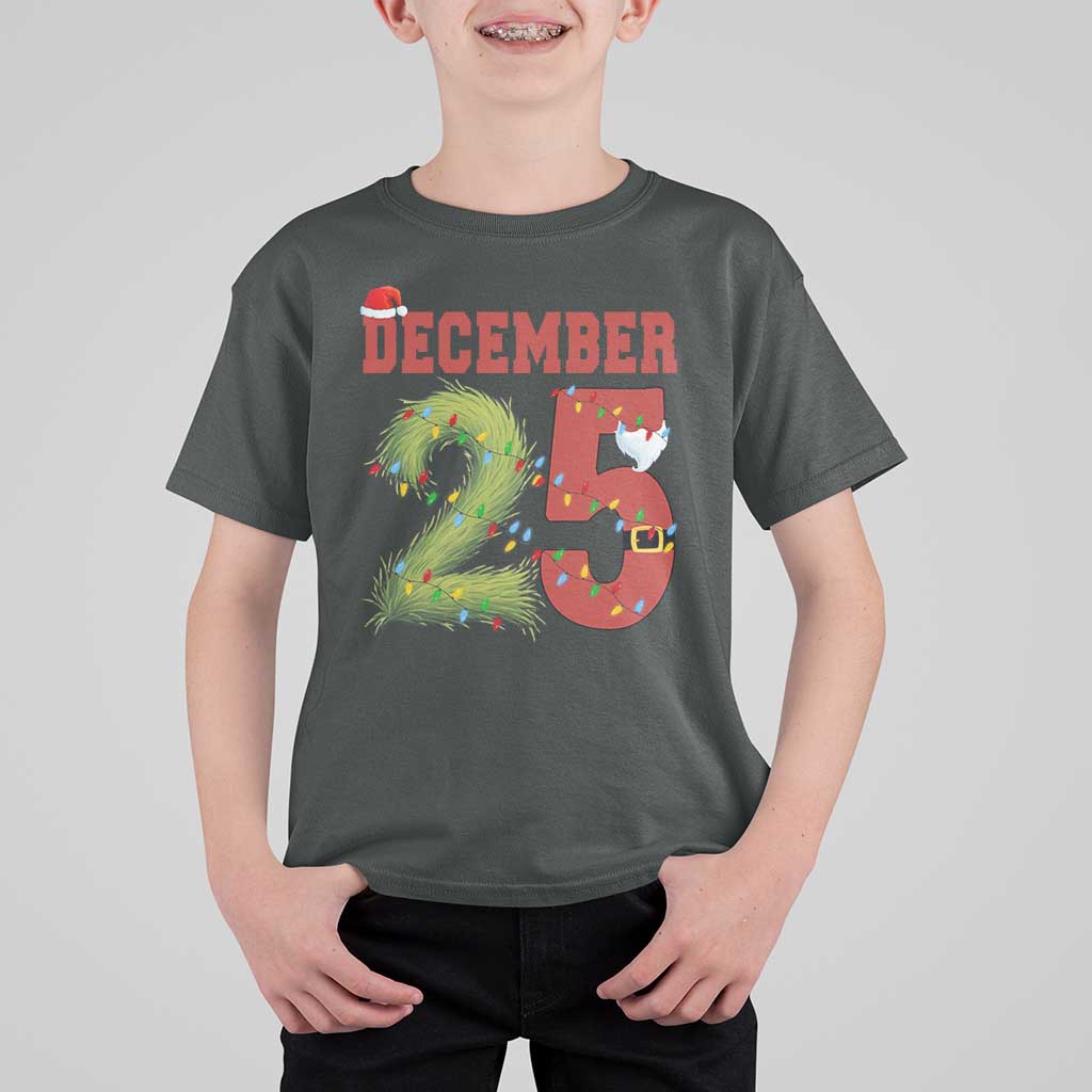Christmas December 25 T Shirt For Kid Family Holiday Xmas - Wonder Print Shop