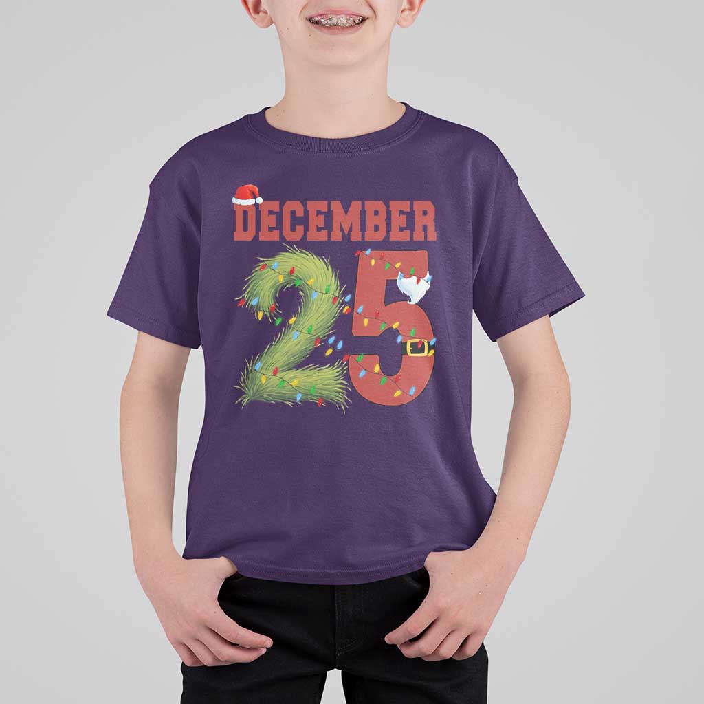 Christmas December 25 T Shirt For Kid Family Holiday Xmas - Wonder Print Shop