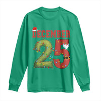 Christmas December 25 Long Sleeve Shirt Family Holiday Xmas - Wonder Print Shop
