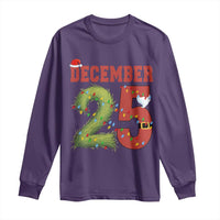Christmas December 25 Long Sleeve Shirt Family Holiday Xmas - Wonder Print Shop
