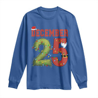 Christmas December 25 Long Sleeve Shirt Family Holiday Xmas - Wonder Print Shop