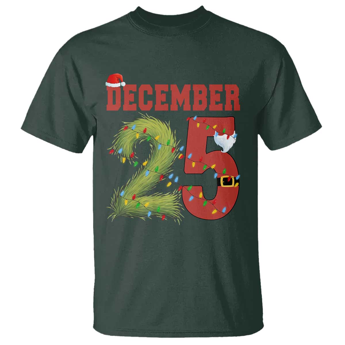 Christmas December 25 T Shirt Family Holiday Xmas - Wonder Print Shop
