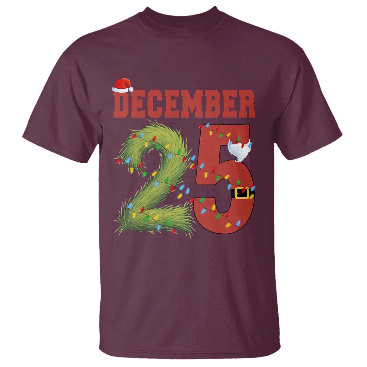 Christmas December 25 T Shirt Family Holiday Xmas - Wonder Print Shop