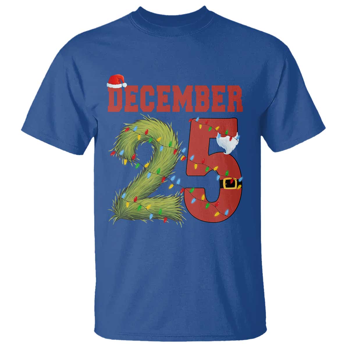 Christmas December 25 T Shirt Family Holiday Xmas - Wonder Print Shop