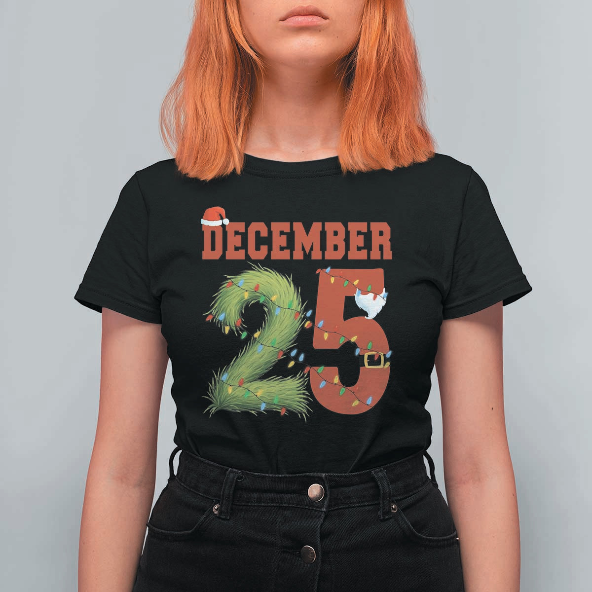 Christmas December 25 T Shirt For Women Family Holiday Xmas - Wonder Print Shop