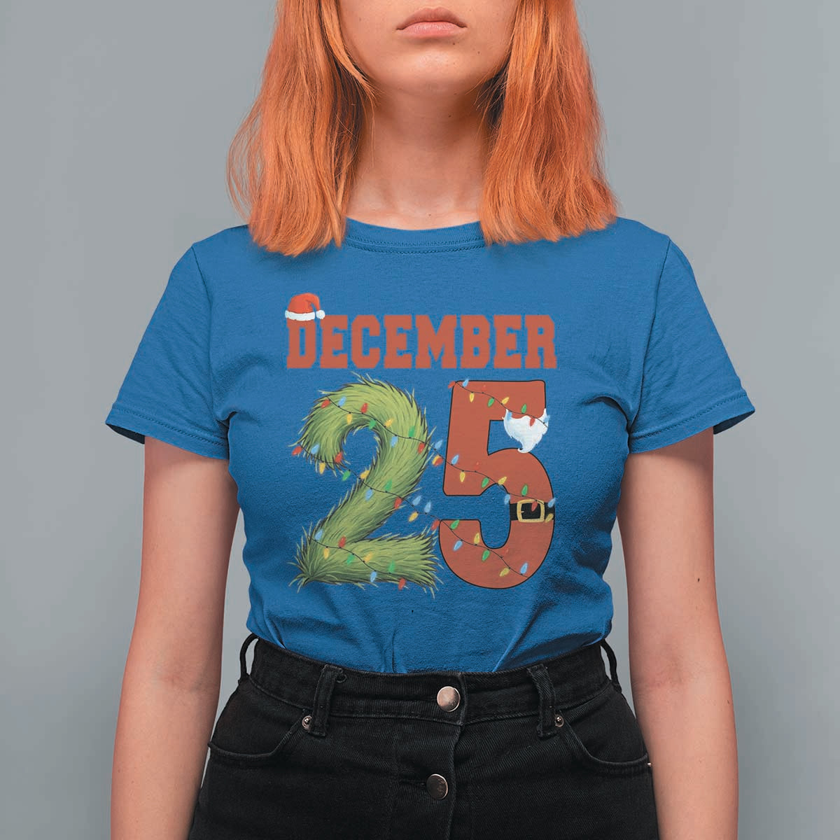 Christmas December 25 T Shirt For Women Family Holiday Xmas - Wonder Print Shop