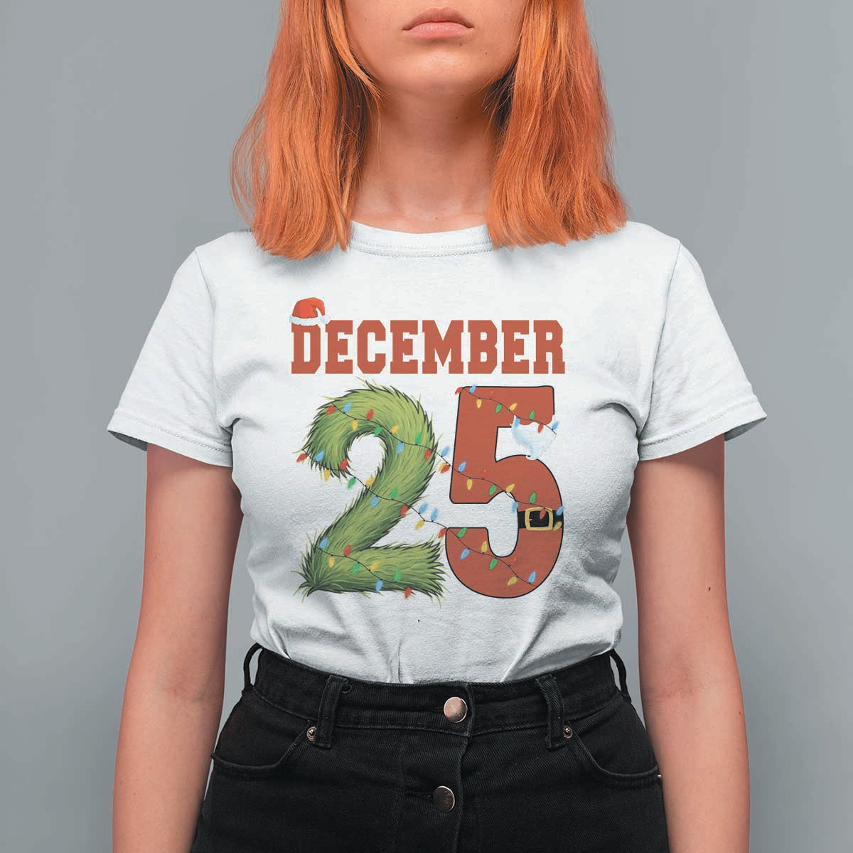 Christmas December 25 T Shirt For Women Family Holiday Xmas - Wonder Print Shop