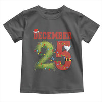 Christmas December 25 Toddler T Shirt Family Holiday Xmas - Wonder Print Shop