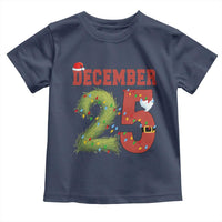 Christmas December 25 Toddler T Shirt Family Holiday Xmas - Wonder Print Shop