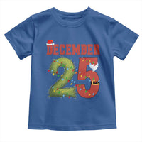 Christmas December 25 Toddler T Shirt Family Holiday Xmas - Wonder Print Shop