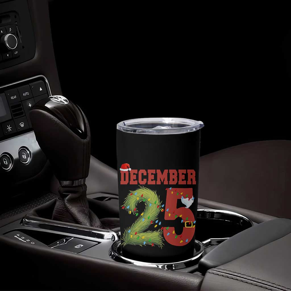Christmas December 25 Tumbler Cup Family Holiday Xmas - Wonder Print Shop