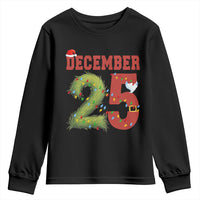 Christmas December 25 Youth Sweatshirt Family Holiday Xmas - Wonder Print Shop