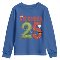 Christmas December 25 Youth Sweatshirt Family Holiday Xmas - Wonder Print Shop