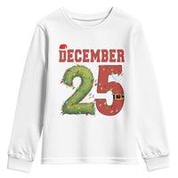 Christmas December 25 Youth Sweatshirt Family Holiday Xmas - Wonder Print Shop