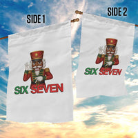 67 Six Seven Black Nutcracker Christmas Meme Garden Flag - Wonder Print Shop