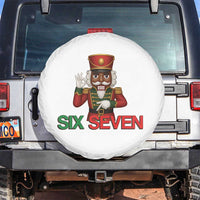 67 Six Seven Black Nutcracker Christmas Meme Spare Tire Cover - Wonder Print Shop