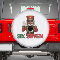 67 Six Seven Black Nutcracker Christmas Meme Spare Tire Cover - Wonder Print Shop