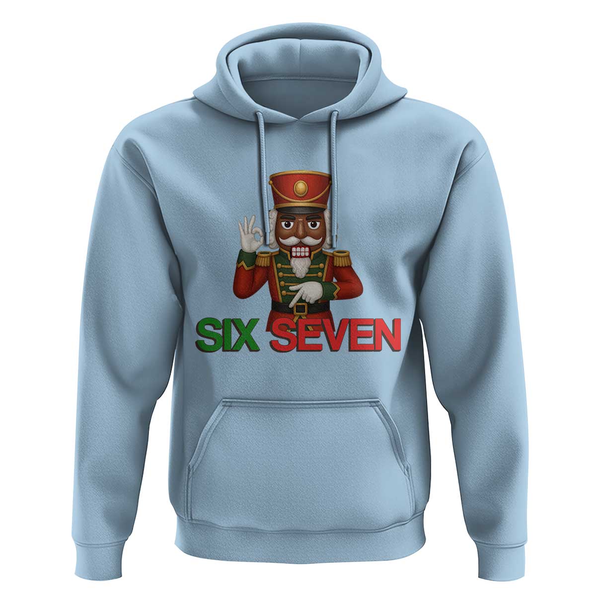67 Six Seven Black Nutcracker Christmas Meme Hoodie - Wonder Print Shop