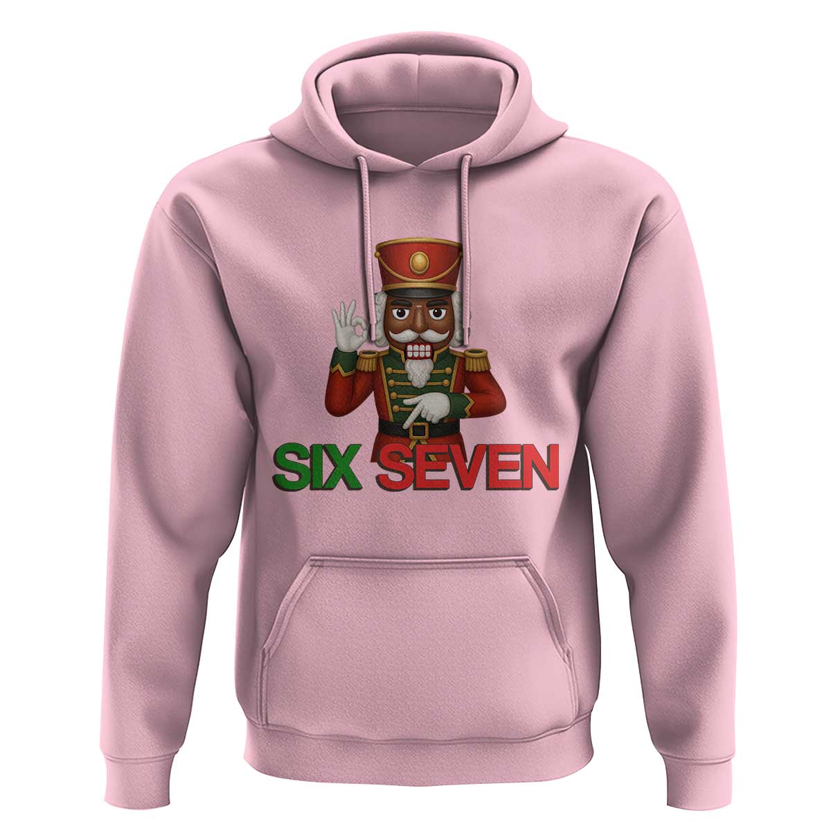 67 Six Seven Black Nutcracker Christmas Meme Hoodie - Wonder Print Shop