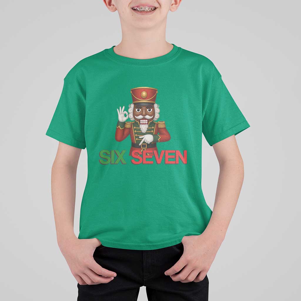 67 Six Seven Black Nutcracker Christmas Meme T Shirt For Kid - Wonder Print Shop