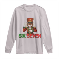67 Six Seven Black Nutcracker Christmas Meme Long Sleeve Shirt - Wonder Print Shop
