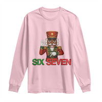 67 Six Seven Black Nutcracker Christmas Meme Long Sleeve Shirt - Wonder Print Shop