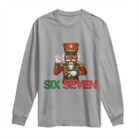 67 Six Seven Black Nutcracker Christmas Meme Long Sleeve Shirt - Wonder Print Shop
