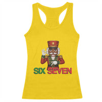 67 Six Seven Black Nutcracker Christmas Meme Racerback Tank Top - Wonder Print Shop