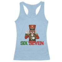 67 Six Seven Black Nutcracker Christmas Meme Racerback Tank Top - Wonder Print Shop