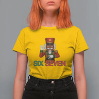 67 Six Seven Black Nutcracker Christmas Meme T Shirt For Women - Wonder Print Shop