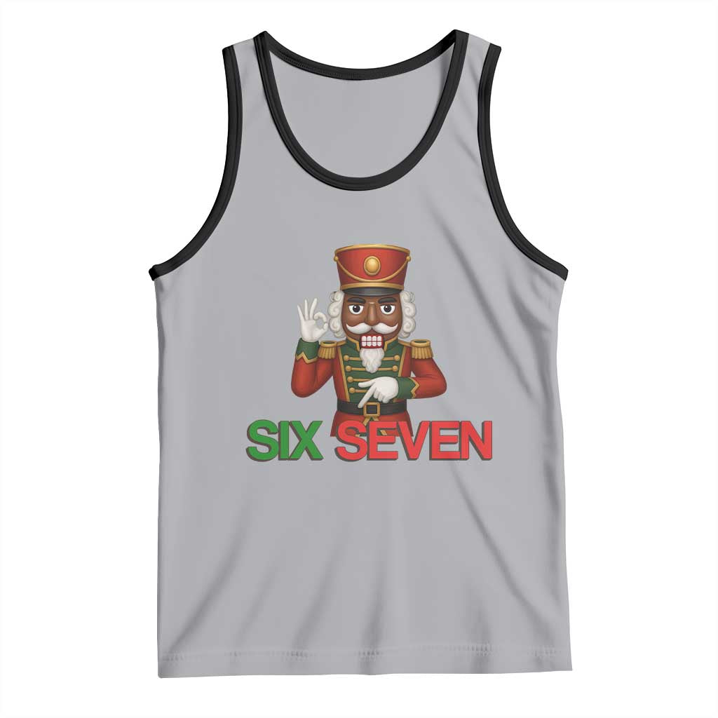 67 Six Seven Black Nutcracker Christmas Meme Tank Top - Wonder Print Shop