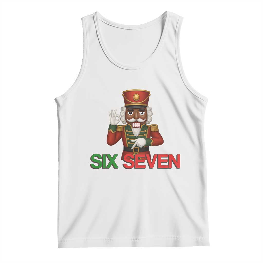 67 Six Seven Black Nutcracker Christmas Meme Tank Top - Wonder Print Shop
