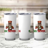 67 Six Seven Black Nutcracker Christmas Meme Tumbler Cup - Wonder Print Shop
