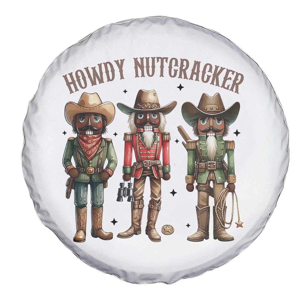 Nutcracker Cowboy Christmas Western Country Howdy Spare Tire Cover - Wonder Print Shop