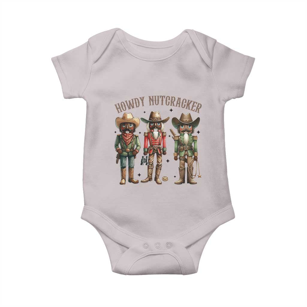 Nutcracker Cowboy Christmas Western Country Howdy Baby Onesie - Wonder Print Shop