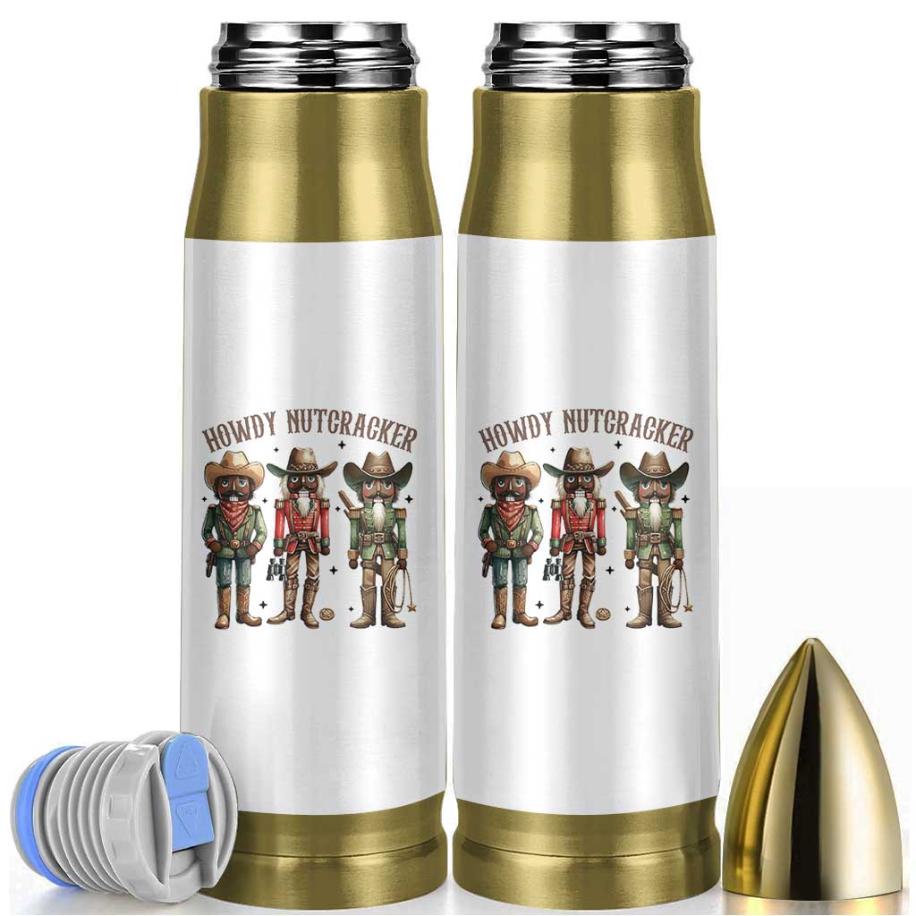 Nutcracker Cowboy Christmas Western Country Howdy Bullet Tumbler - Wonder Print Shop