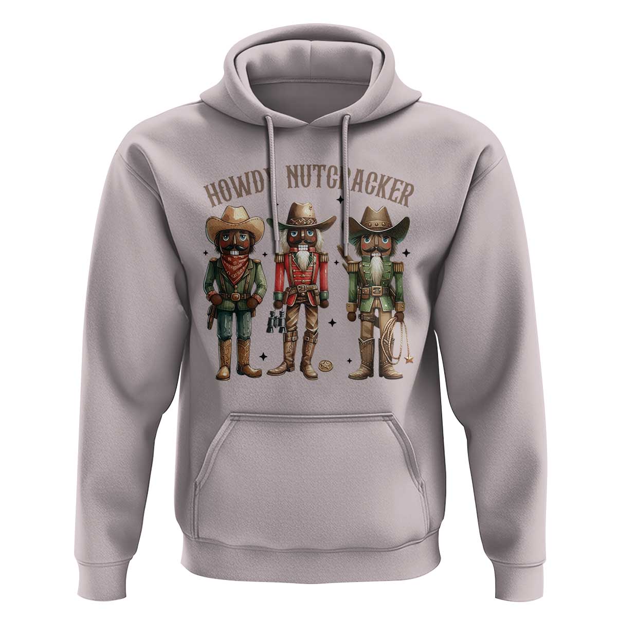 Nutcracker Cowboy Christmas Western Country Howdy Hoodie - Wonder Print Shop