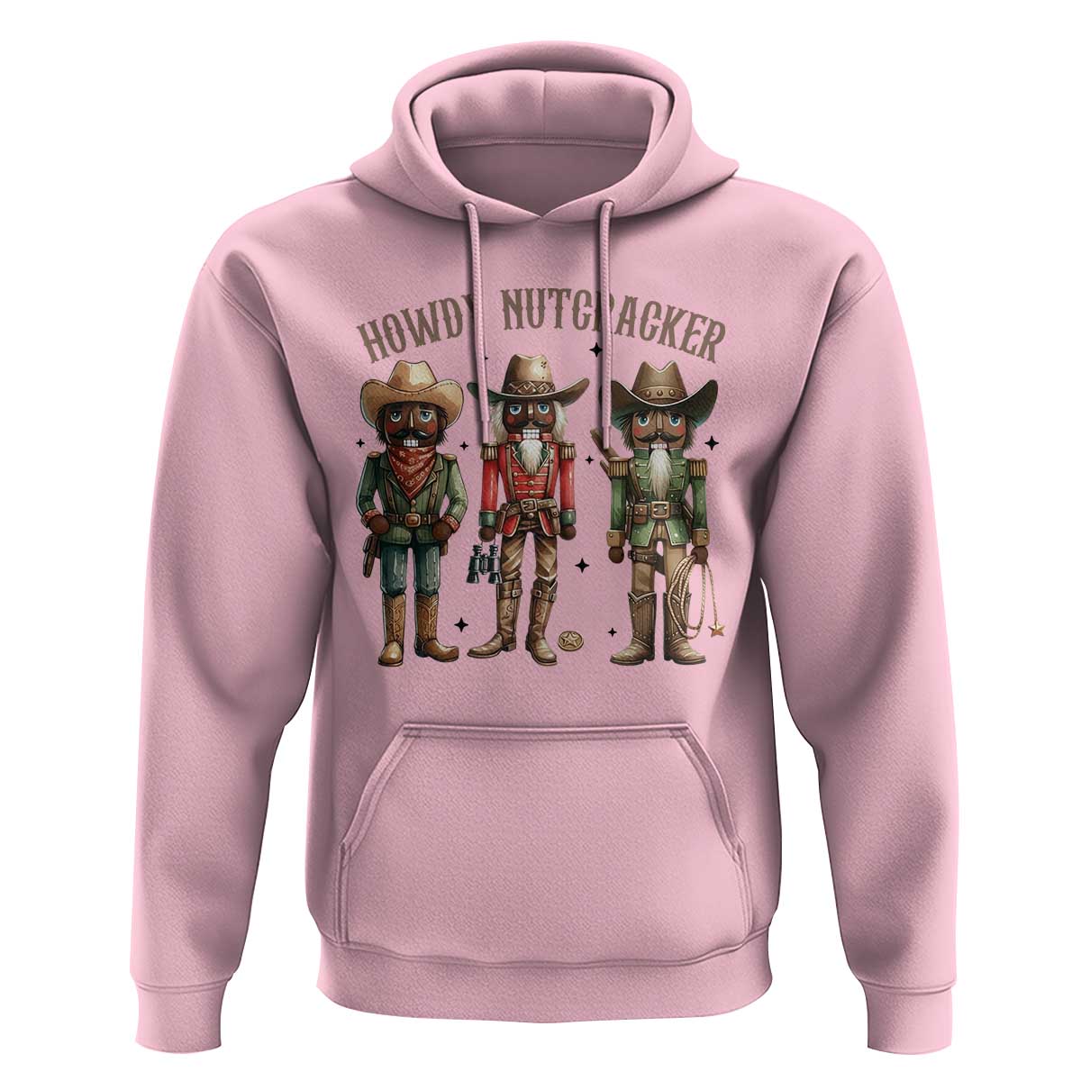 Nutcracker Cowboy Christmas Western Country Howdy Hoodie - Wonder Print Shop