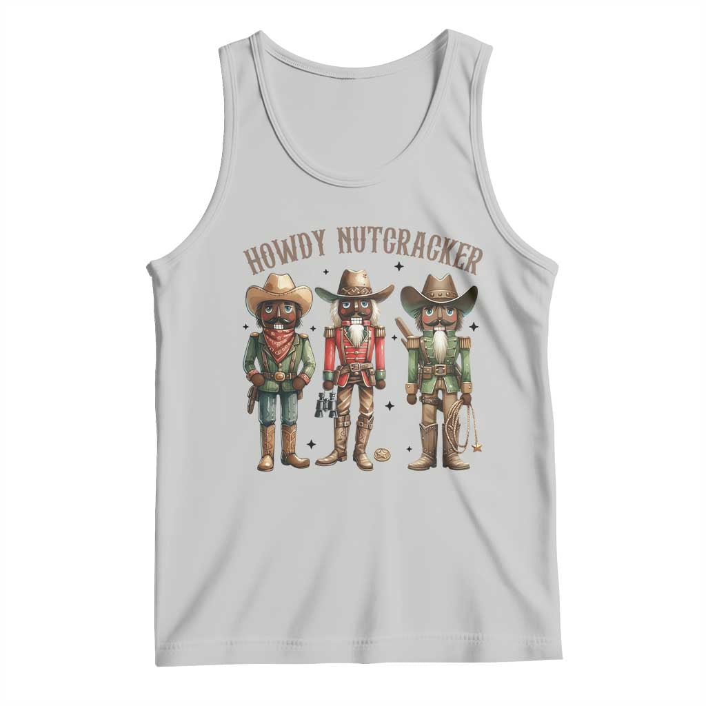 Nutcracker Cowboy Christmas Western Country Howdy Tank Top - Wonder Print Shop